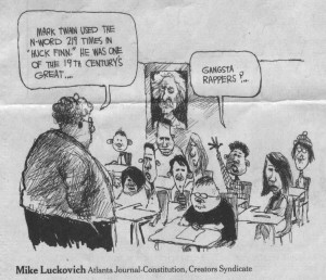 M Twain cartoon